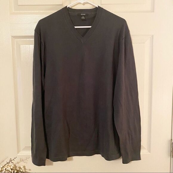 Alfani Grey Pullover Casual Sweater - Picture 1 of 8